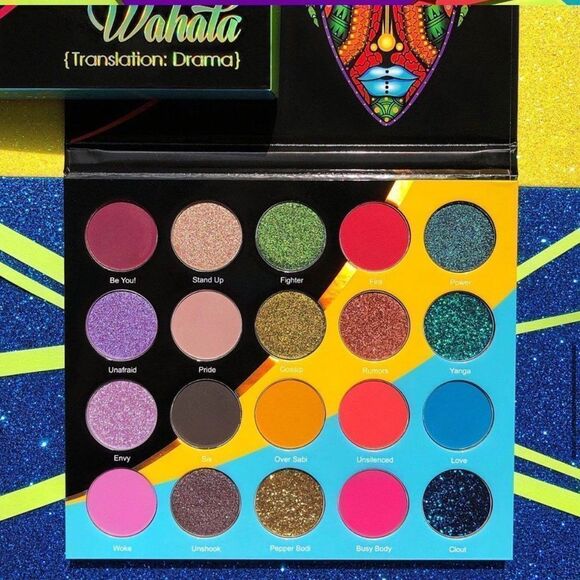 BNIB WAHALA EYESHADOW PALETTE BY JUVIA'S PLACE - Picture 9 of 10